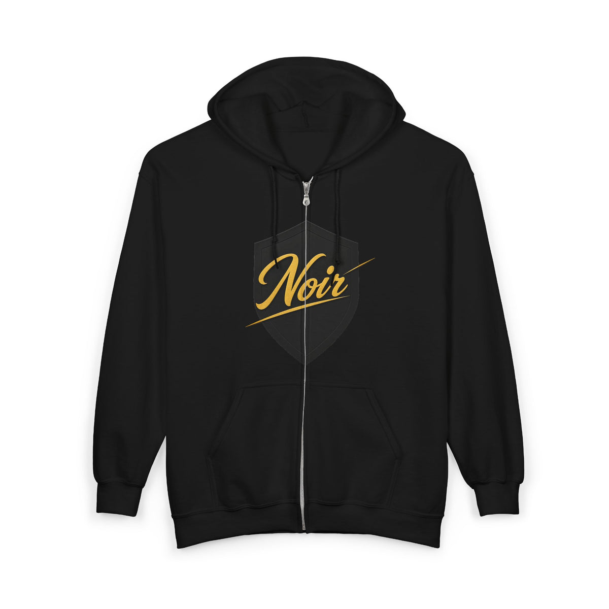 Noir Full-Zip Hoodie