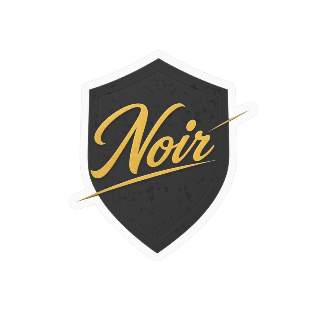 Noir Shield Vinyl Decal
