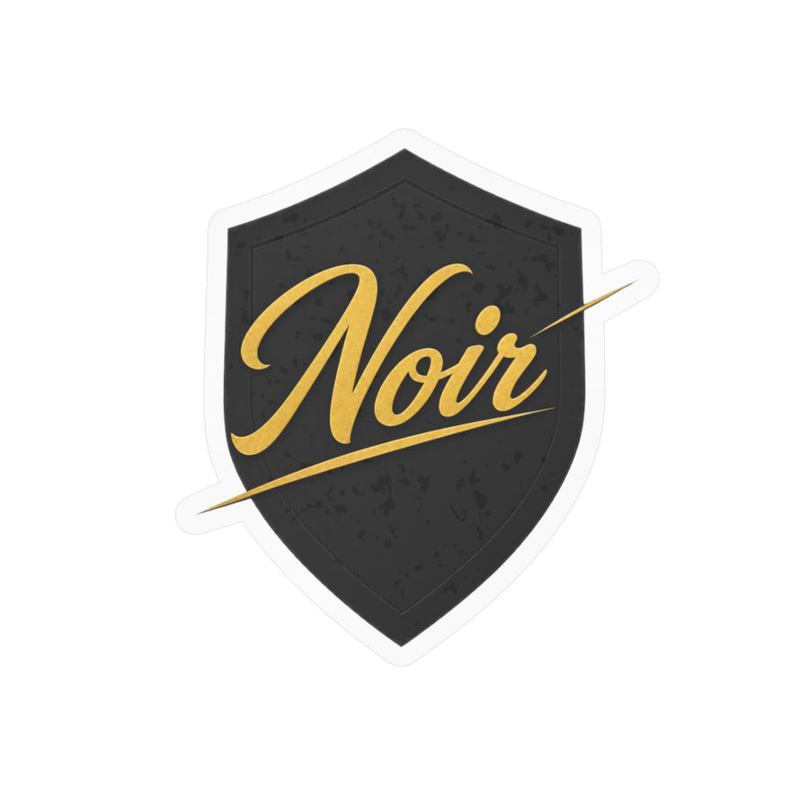 Noir Shield Vinyl Decal