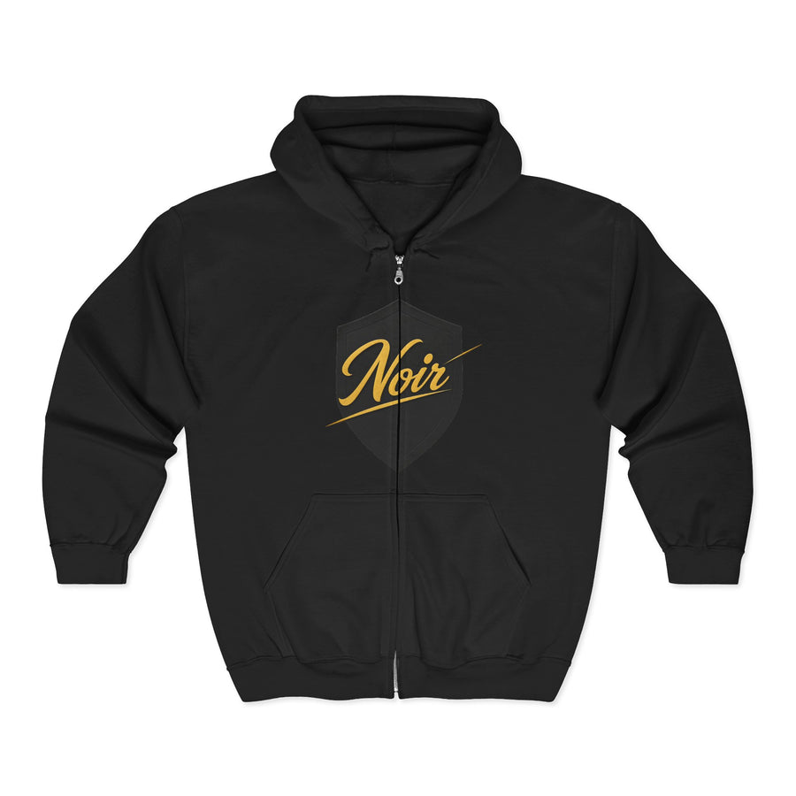 Noir Full-Zip Hoodie