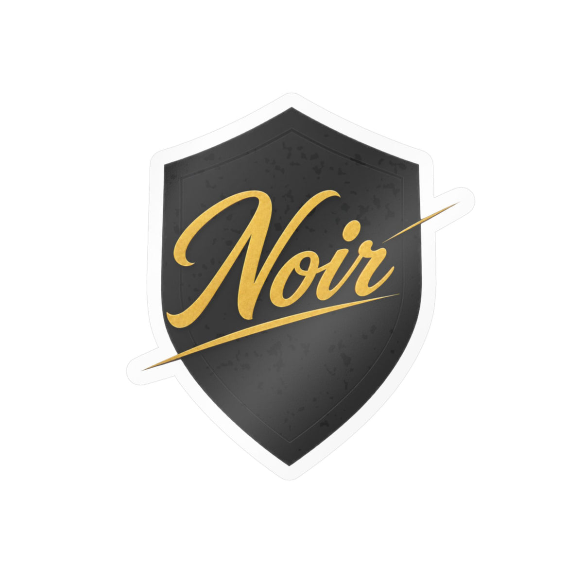 Noir Shield Vinyl Decal